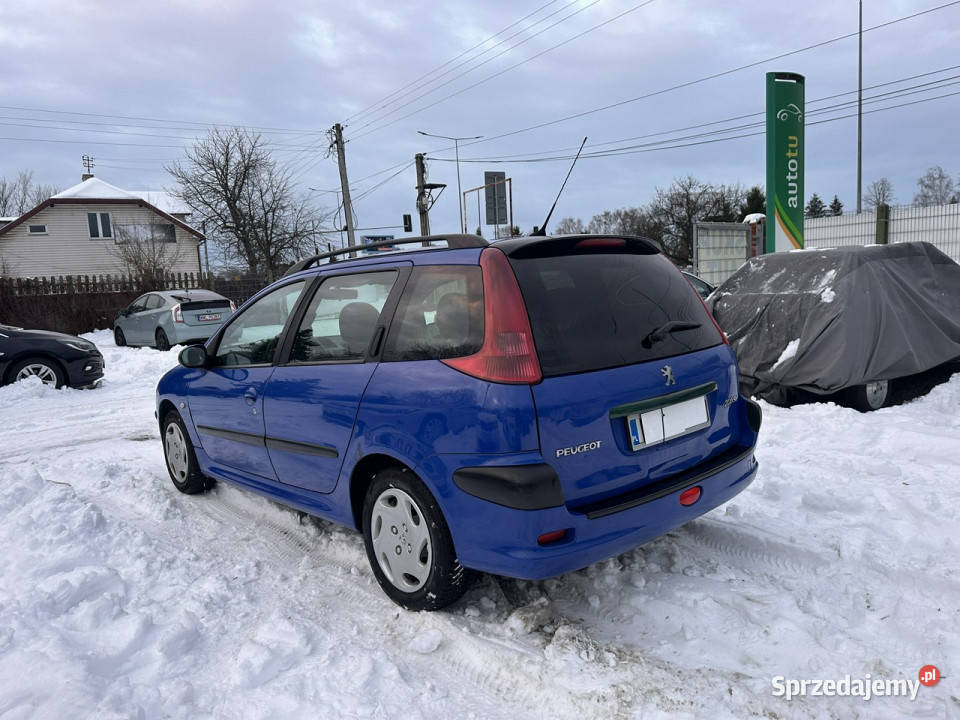 Peugeot 206 SW KlimatyzacjaWażne badanie mazowieckie Warszawa