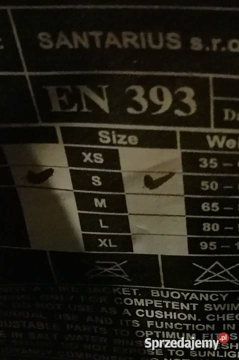 Kamizelka ratunkowy Nosibądy sprzedam