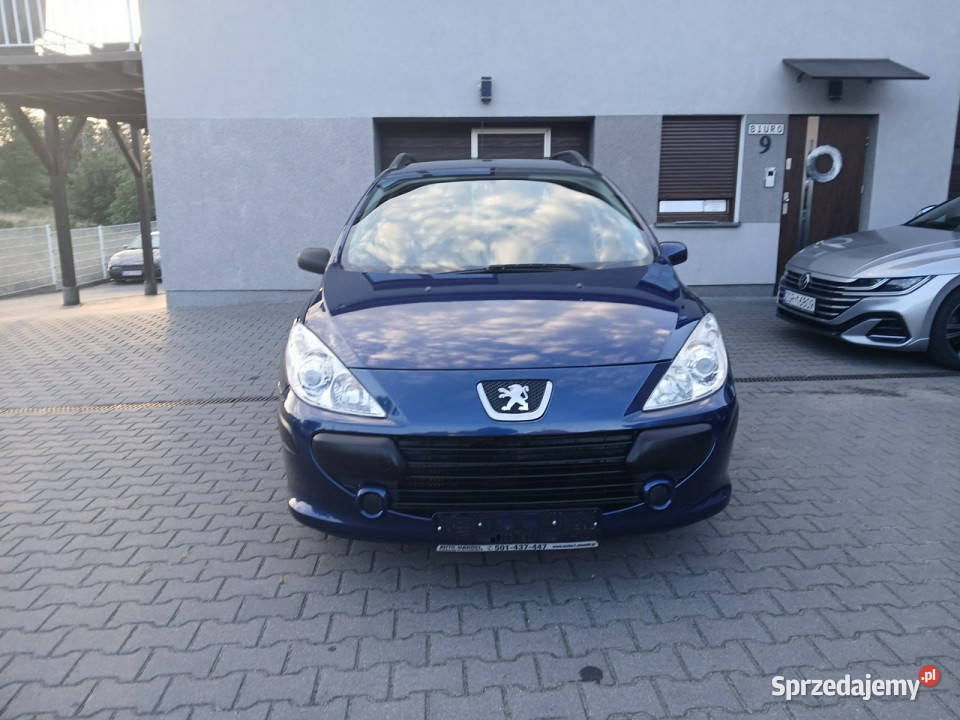 Peugeot 307 SW 16HDI klimatyzacja elektryka stan Gryfino sprzedam