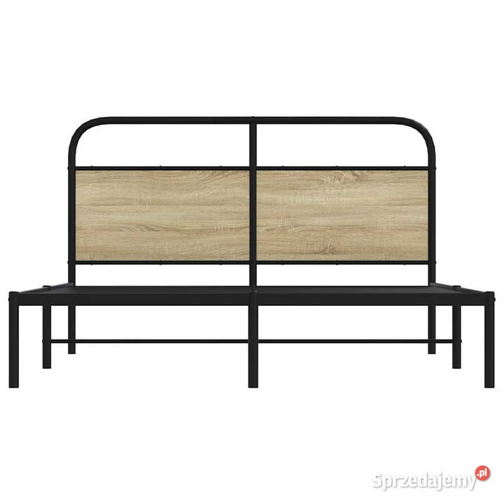 Łóżko bez materaca dąb sonoma 150x200 WM4100260 100cm sprzedam