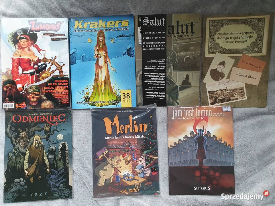 Zestaw 21 komiksów polskie wydania Polskie pomorskie Gdynia