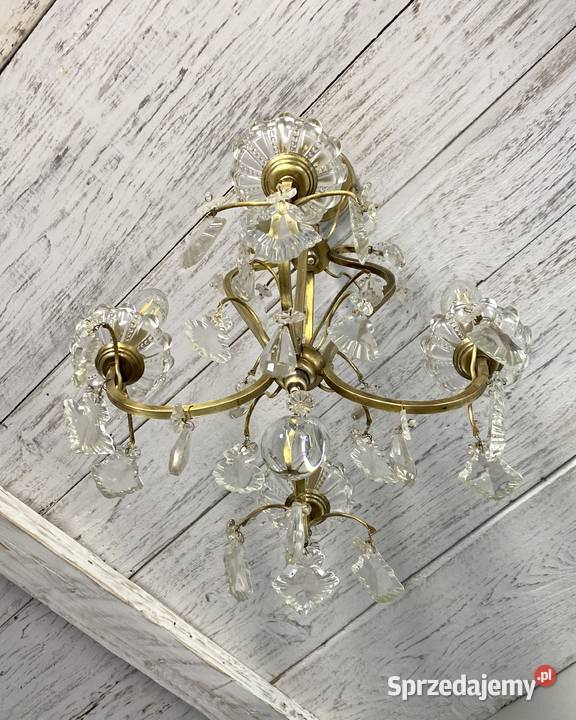 Elegancki Francuski kryształowy Żyrandol 11 Lampy wiszące wielkopolskie