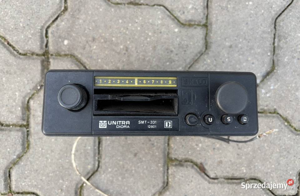 Unitra Diora SMT331 12801 radio samochodowe prl CB radia Warszawa sprzedam