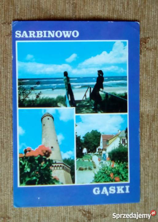 LATARNIA MORSKA W GĄSKACH SARBINOWO Pocztówki i karty telefoniczne Piszczac