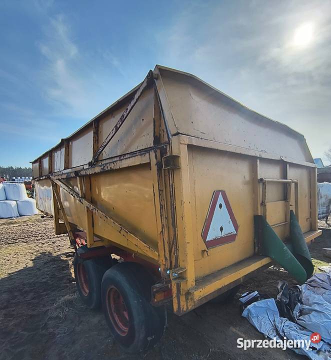 Sprzedam Przyczepa Skorupowa 12 T Tandem sprzedam