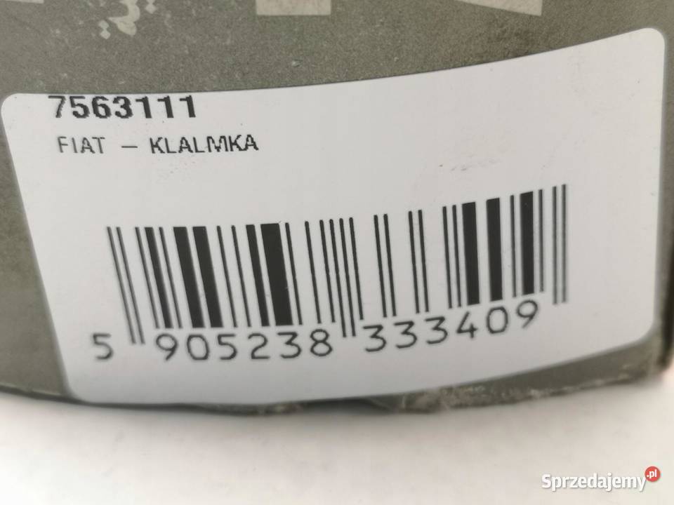 KLAMKA DRZWI PRAWY TYŁ FIAT RITMO 8288 ORYGINAŁ