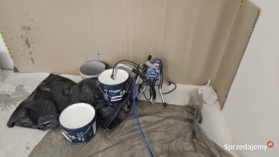 Agregaty natryskowe Graco Wynajem Łódź gładź