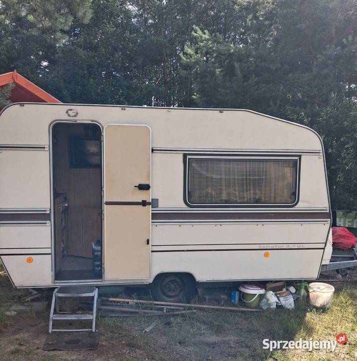 Sprzedam stacjonarną przyczepę kempingową Borne Sulinowo