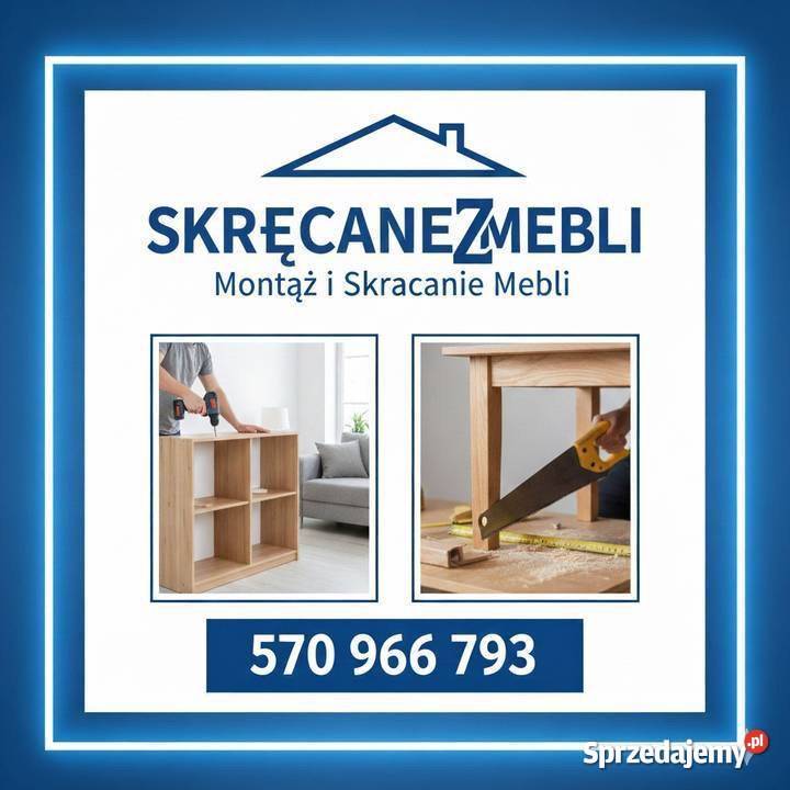 Skręcanie mebli rozkręcanie mebli utylizacja Pozostałe usługi Wrocław