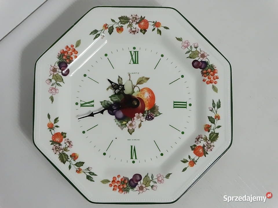 Angielski Zegar Ścienny Johnson Brothers Seria Biłgoraj