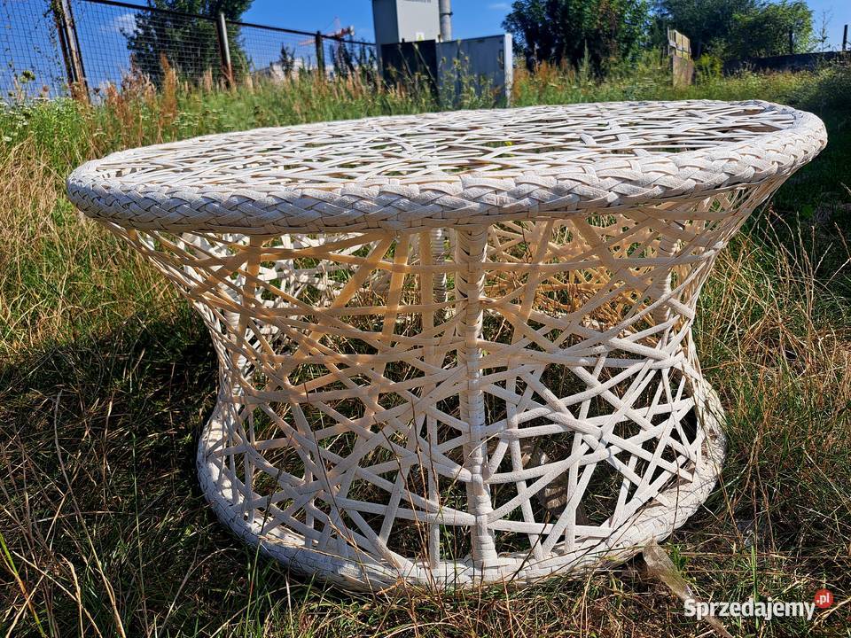 Stolik rattanowy Stoliki kawowe i ławy Poznań sprzedam