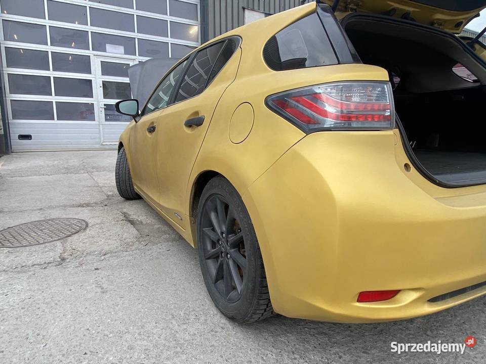Lexus CT 200h 2012 matowy hybryda Kraków