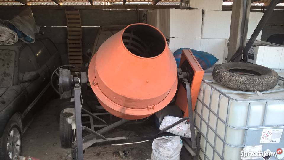 Polska betoniarka 350 L silnik 3F świętokrzyskie Rączki sprzedam