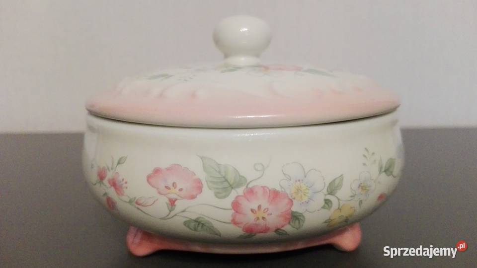 Szkatułka puzderko porcelana Antyki, Sztuka, Kolekcje Warpechy Stare sprzedam