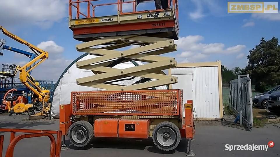 Podnośnik nożycowy zwyżka 14m JLG 4069LE Dźwigi, podnośniki Pleszew