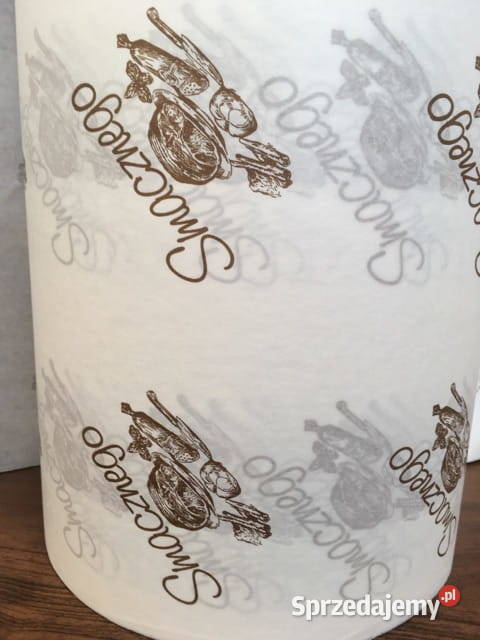 Papier spożywczy PE Smacznego szer 35 rolka10 sprzedam