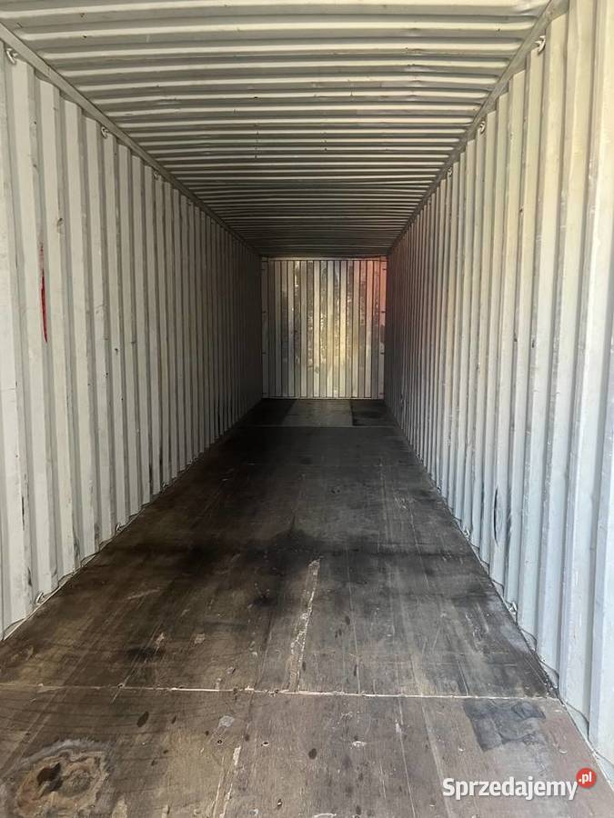 Kontener morski magazynowy 40 DVHC 12M transport Biznes i Przemysł Rzeszów sprzedam