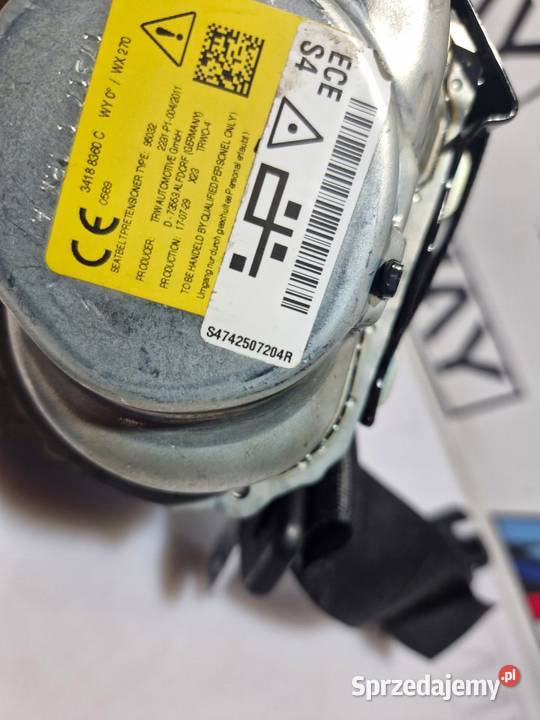 BMW X1 F48 PAS BEZPIECZEŃSTWA TYLNY PRAWY EUROPA