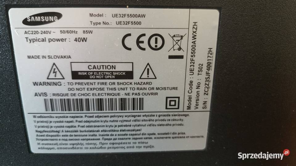 Telewizor LED SAMSUNG 32 Smart TV Katowice