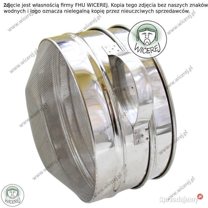 Sito do Miodu śr 23 Podwójne Wypukłe nierdzewne Jaśliska