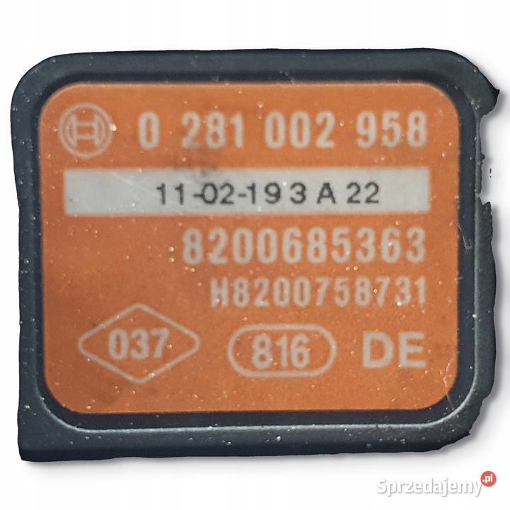 CZUJNIK MAP SENSOR Renault Laguna III 20 DCI osobowe Chełm