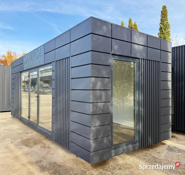 Nowoczesny kontenerpawilon 700 300 kompaktowy Sprzedaż Katowice