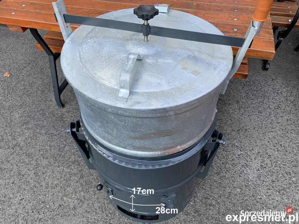 Polski parnik węglowy ocynkowany parownik kocioł Warszawa sprzedam