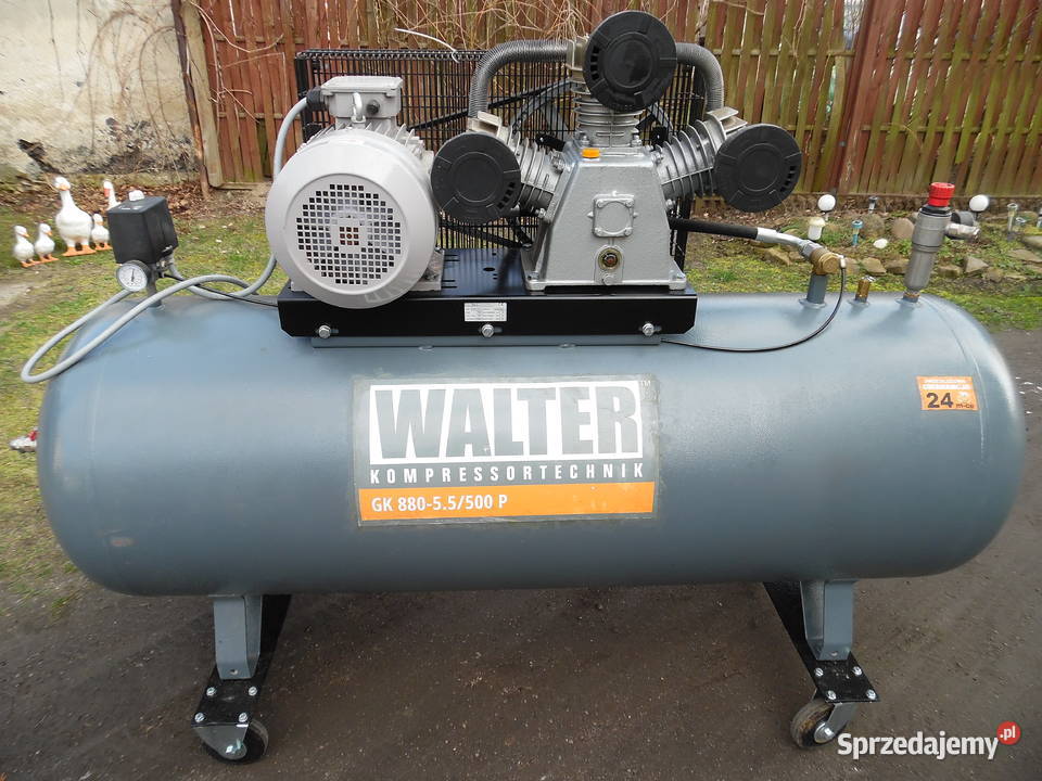 Sprężarka WALTER 500L 2020R Pozostałe świętokrzyskie Skarżysko Kościelne