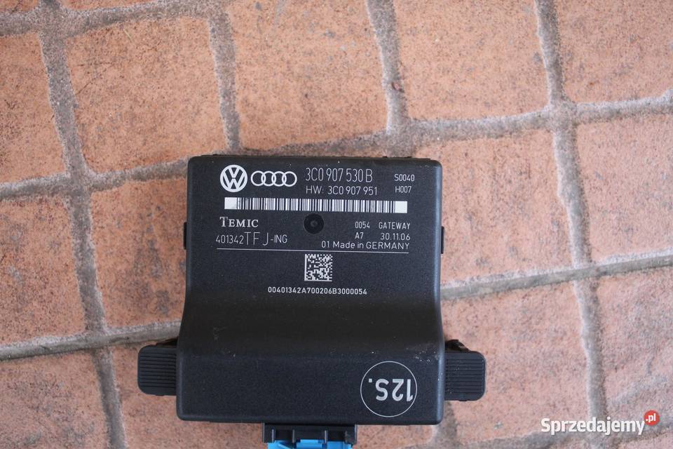 MODUŁ STEROWNIK GATEWAY VW PASSAT B6 3C0907530B
