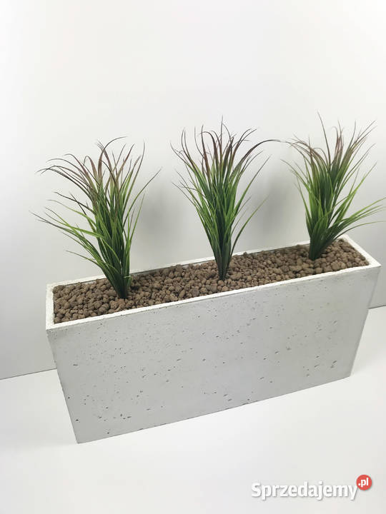 Donica betonowa Slim 90x20x70 Donice betonowe wielkopolskie Rawicz