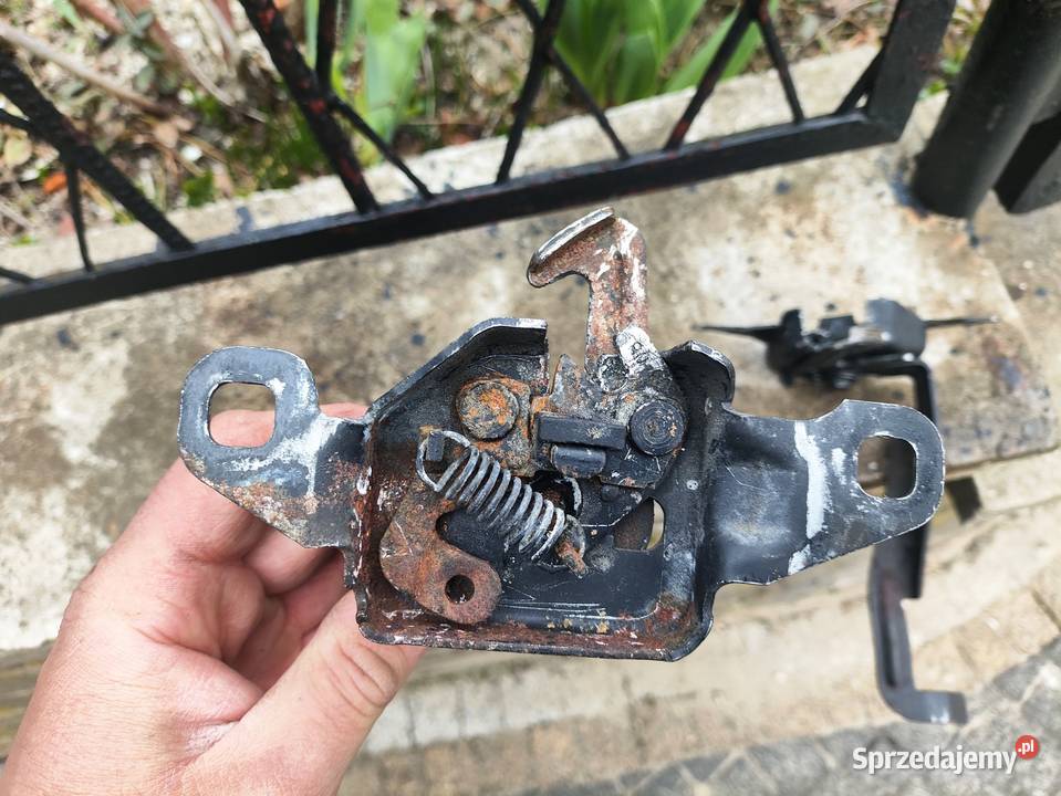 Zamek maski przedniej Renault Laguna III Zamki, wkładki i kluczyki śląskie Niegowonice