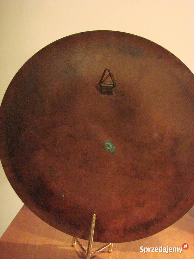miedziany talerz egipski Pruszcz Gdański