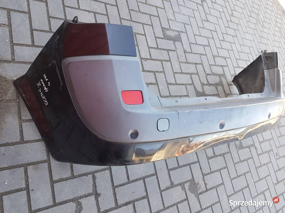 RENAULT SCENIC II GRAND SCENIC ZDERZAK TYL PDC