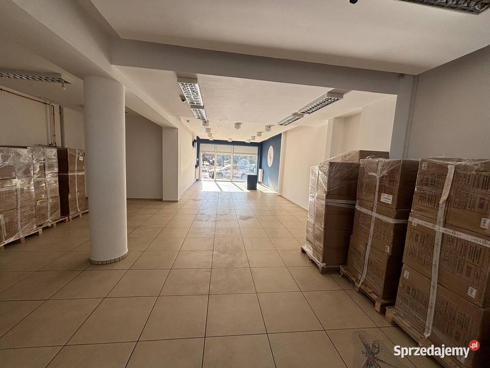 Lokal handlowousługowy 120 m Parter Witryna Śrem sprzedam
