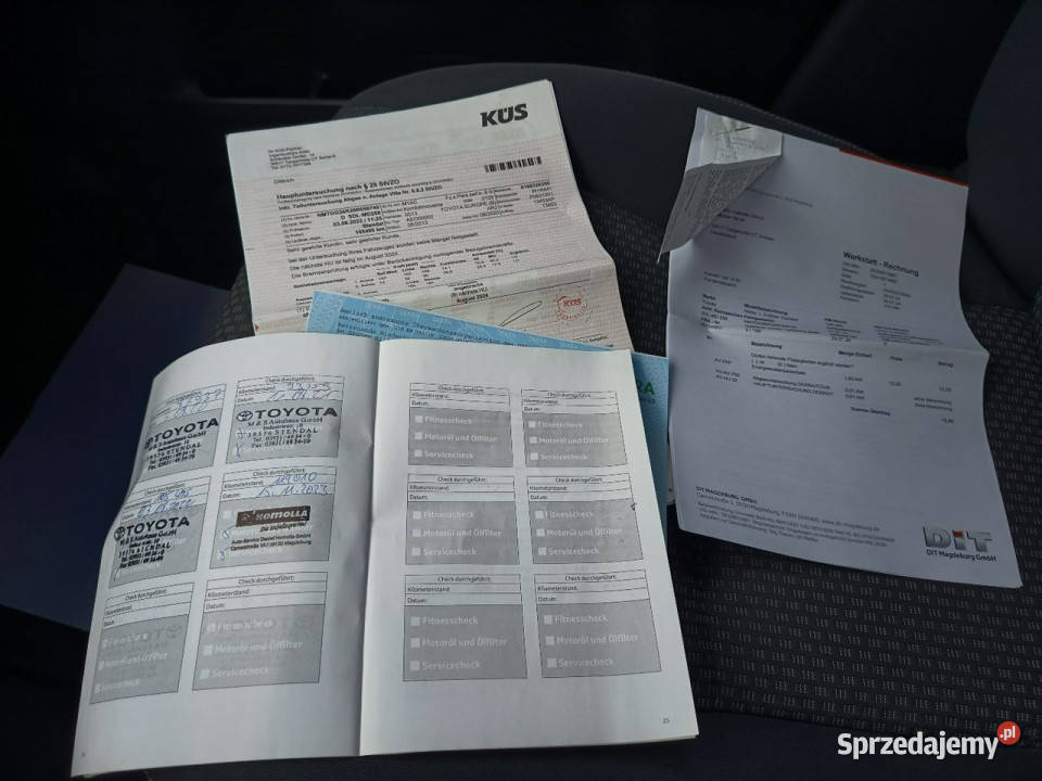 Toyota Verso Bezwypadkowy ks serwisowa 4/5 Janów Lubelski