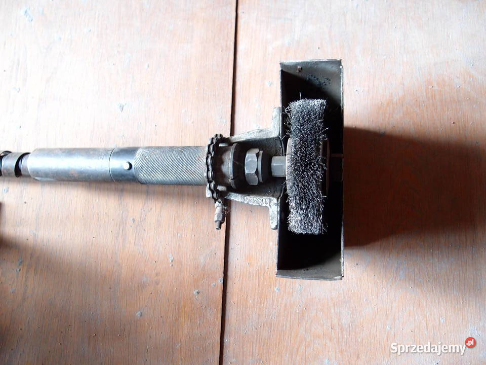 Szczotka szlifierska z wałem giętym dł ok 2m Łódź