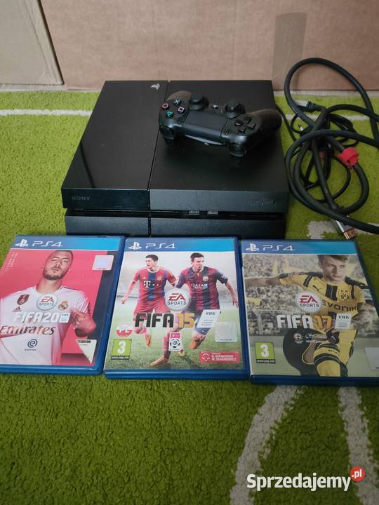 PlayStation 4 konsola plus gry Pozostałe Stargard