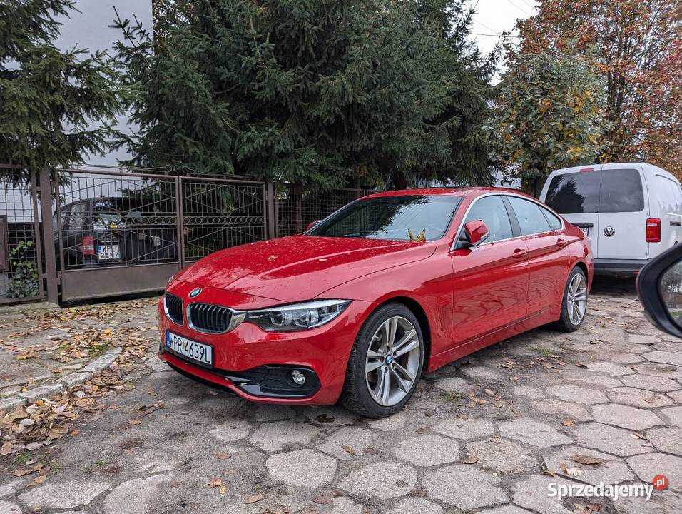 BMW 430i F36 LCI lift 131000 przebiegu RWD Rok produkcji 2018 Seria 4 mazowieckie Sochaczew
