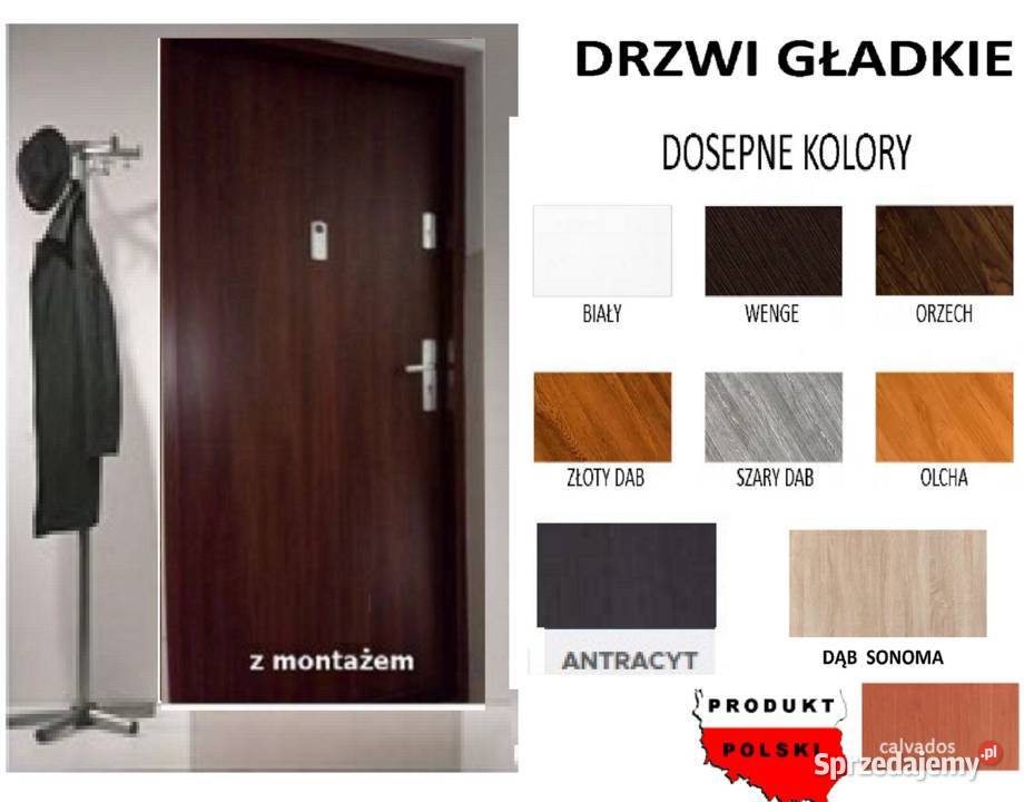 Drzwi zewnętrzne do mieszkania w bloku wejściowe Drzwi zewnętrzne Dąbrowa Górnicza