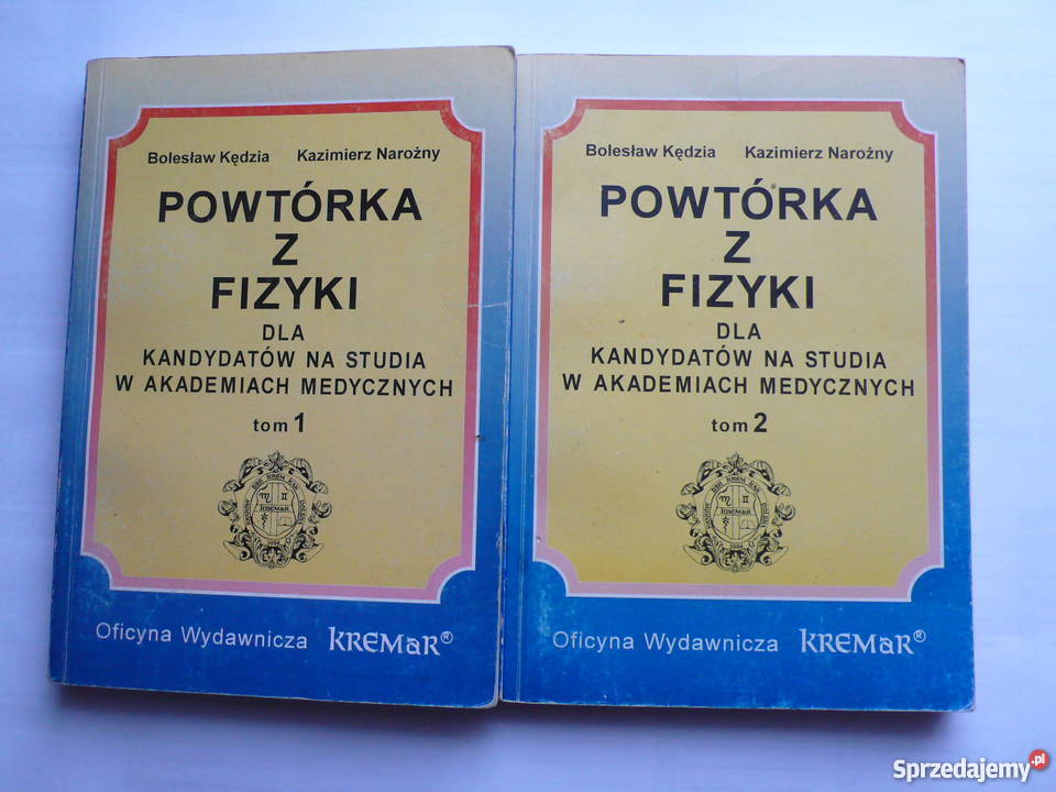 Powtórka z fizyki kandydatów na studia fa Szczecin