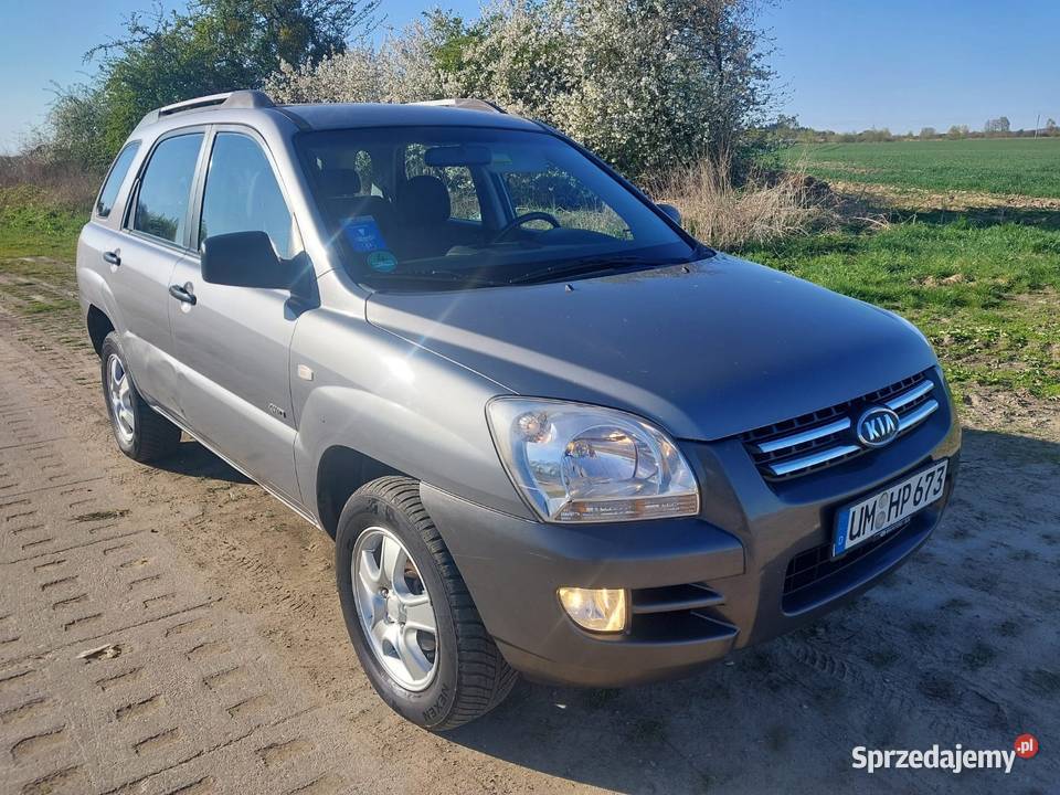 Kia Sportage 2007 r 4x4 120 przebiegu hak Gryfino sprzedam