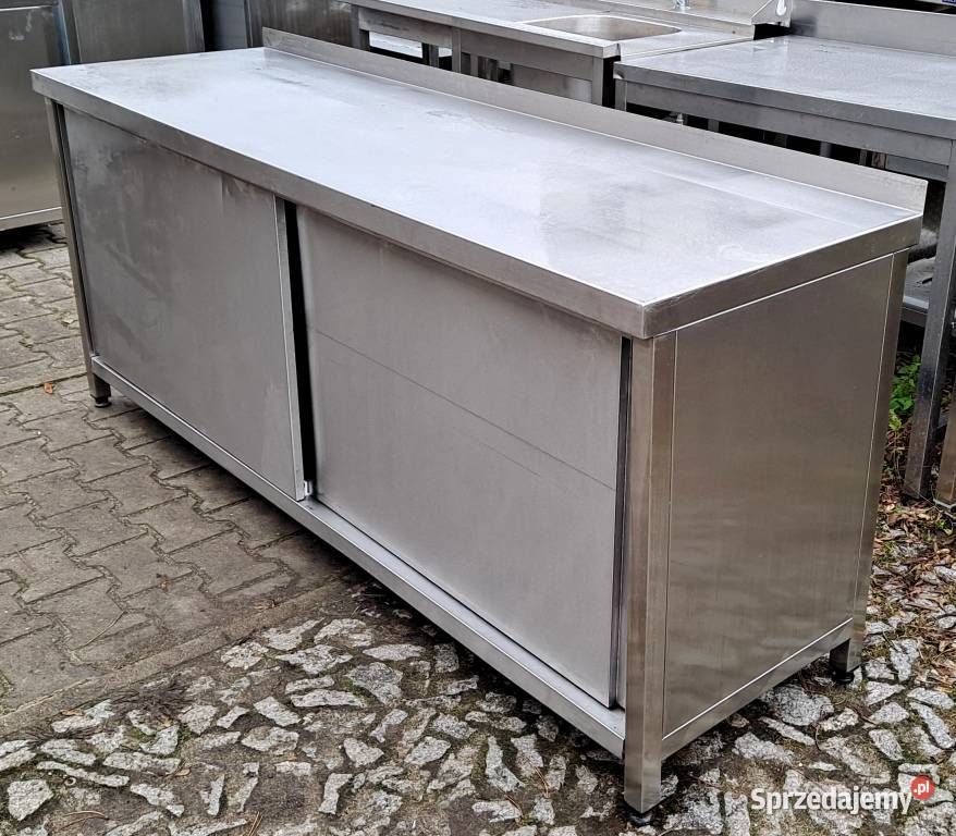 Stół Gastro z Szafką Drzwi Suwane 2006085 M1174 Nowe Skalmierzyce sprzedam