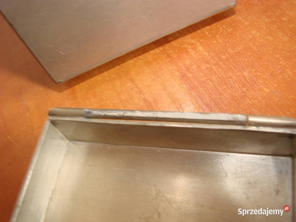 Gab Tenn Svensk Vara cynowe pudełko na karty pomorskie Pruszcz Gdański