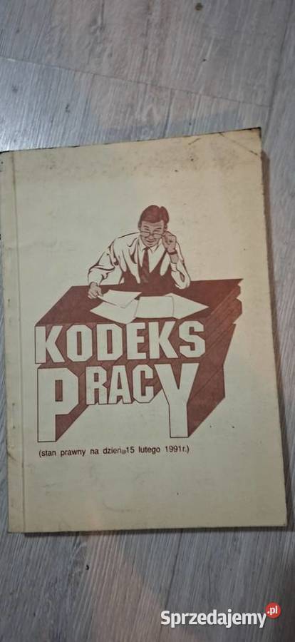 Kodeks pracy 1991 unikat wyd doradczoszkoleniowe Łęczyca