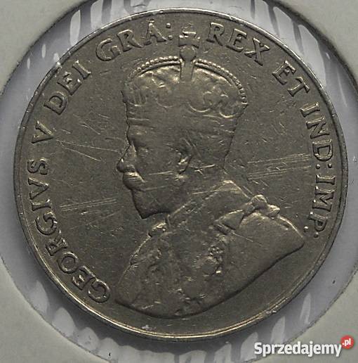 CANADA5 CENTS1931 rGEORGIVS V