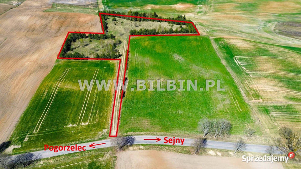 Grunt 13401m2 Białogóry