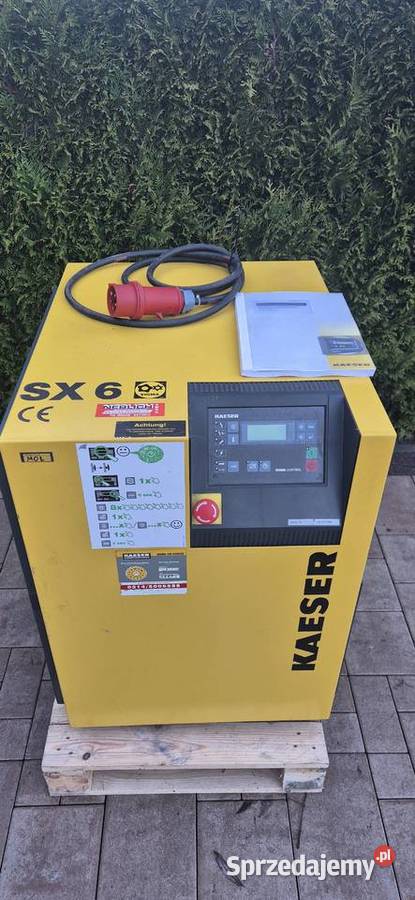 Sprężarka śrubowa Kaeser SX6 75 Bar 4kW Jelcz-Laskowice