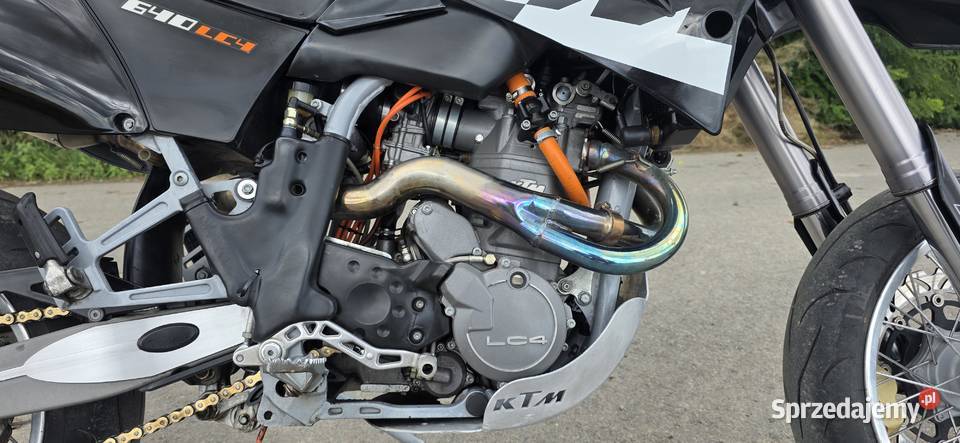 KTM 640 LC4 Supermoto fcr 41 świętokrzyskie Zawichost