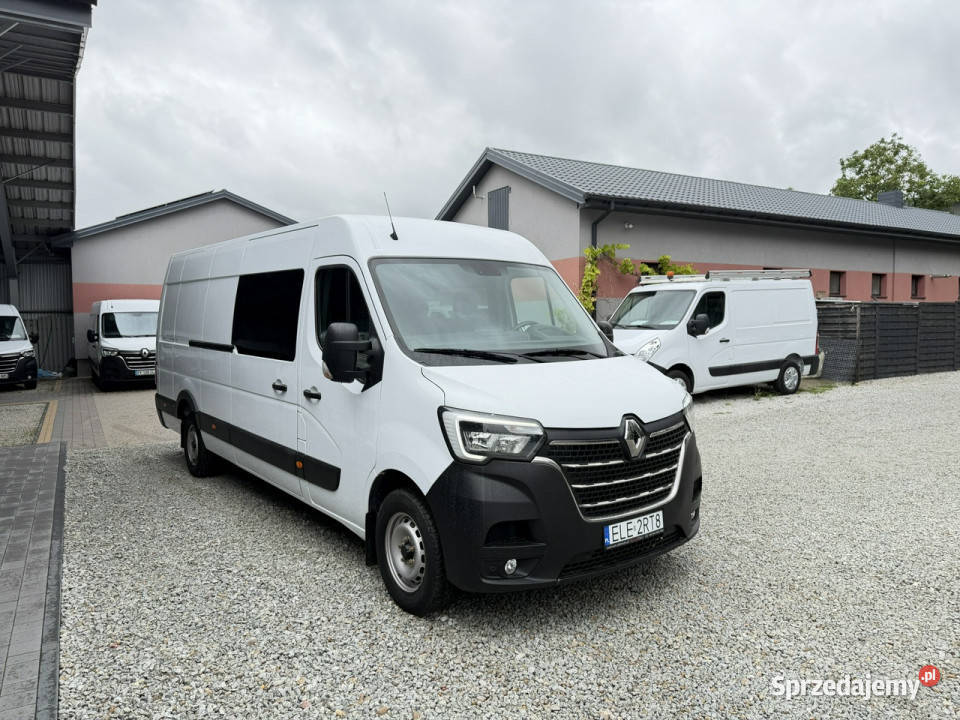 Renault Master master 7os brygadówka L4H2 pełna tempomat mazowieckie Warszawa