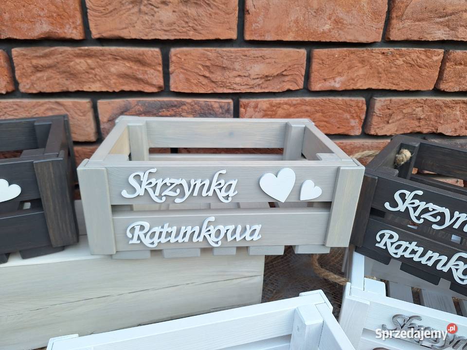 Skrzynka ratunkowa koszyk ratunkowy ślub wesele wielkopolskie Poznań